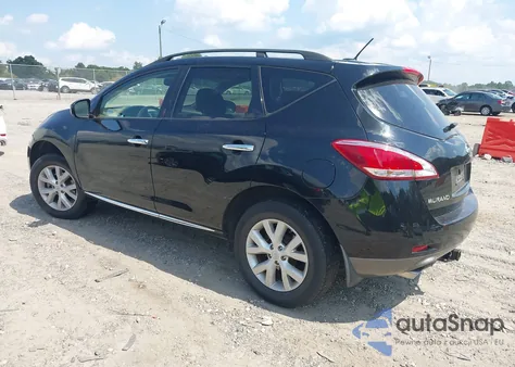 2013 Nissan Murano Sv from USA, damaged, VIN JN8AZ1MW0DW314947